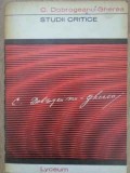 Studii Critice Constantin Dobrogeanu Gherea - Editura Tineretului 1968, Colectia Lyceum, Beletristica Biografii