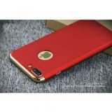 Husa iPhone 8 Plus 3in1 Ultrasubtire MyStyle - Protectie Completa Socuri Zgarieturi - Rosu