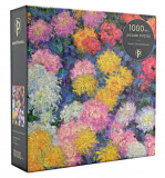Puzzle 1000 piese - Monet&rsquo;s Chrysanthemums | Paperblanks