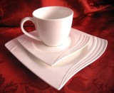 SET CAFEA - SET MIC DEJUN PORTELAN SAFA CEASCA CU FARFURII