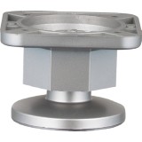 Cumpara ieftin Picior mobila cubic din plastic, 70 x 50 mm