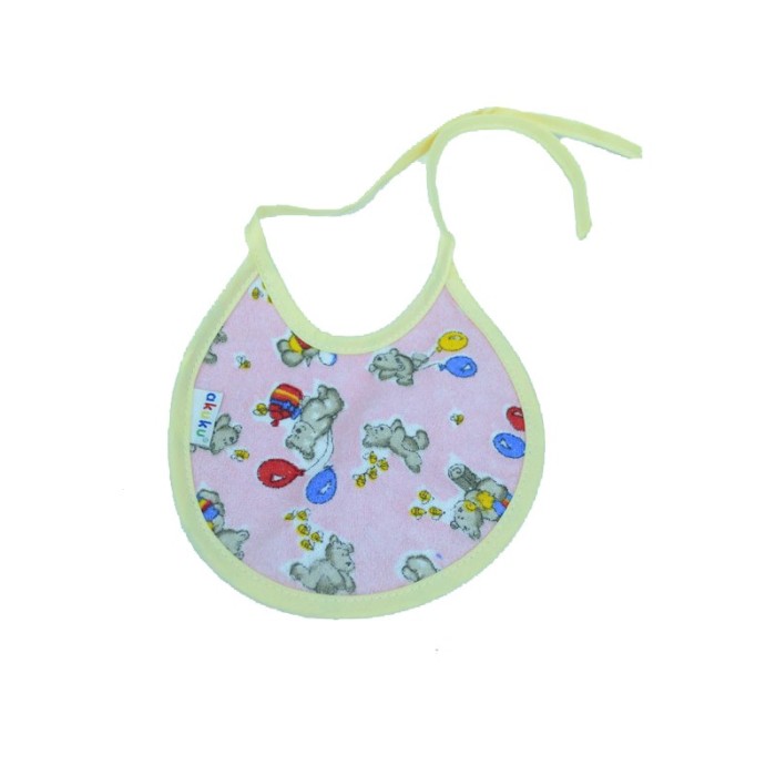 Baveta din bumbac pentru bebelusi Akuku A1600-VE, Multicolor Baveta din bumbac pentru bebelusi Akuku A1600-VE, Multicolor