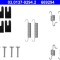 ATE 03.0137-9294.2 set accesorii, saboti frana parcare