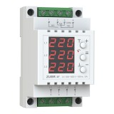 Releu de tensiune trifazat ZUBR 3F - Curent 5A, TrueRMS, intarziere reglabila 3-600s, montaj DIN, protectie impotriva dezechilibrelor de faza