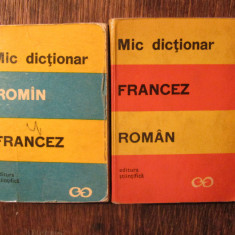 Mic dicționar român-francez / francez-român (2 vol.)