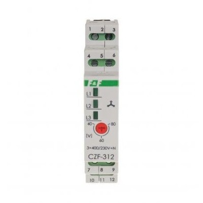 Releu Monitorizare Tensiune DIN CZF-312 foto