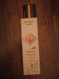 1964, Duzină creioane, Fabrica REPUBLICA SIBIU, comunism, instrumente scris