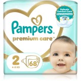Pampers Premium Care Size 2 scutece de unică folosință 4-8 kg 68 buc
