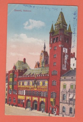 AMS - CP BASEL, RATHAUS, ELVETIA foto