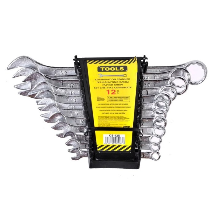 Set chei fixe combinate Tools, 12 piese Set chei fixe combinate Tools, 12 piese