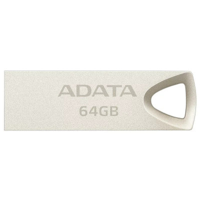 MEMORIE USB 2.0 ADATA 64 GB clasica carcasa aliaj zinc argintiu AUV210-64G-RGD foto