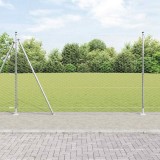 Cumpara ieftin Gard hexagonal cu baza din beton 10 x 1,5 m Otel Galvanizat