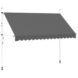 Cumpara ieftin Copertina retractabila manual, antracit, 350 cm