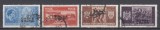ROMANIA 1941 LP 146 III FRATIA DE ARME ROMANO-GERMANA SERIE CU SUPRATIPAR ODESA STAMPILATA