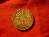 Moneda 1 koroana 1916 Austria Fr.Josef argint , cal. F.Buna