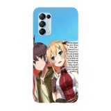 Husa compatibila cu Oppo A55, Viceversa, model Noir x Emma The Hidden Dungeon Only I Can Enter, Silicon, TPU, Transparent, Carcasa