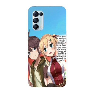 Husa compatibila cu Oppo A77, Viceversa, model Noir x Emma The Hidden Dungeon Only I Can Enter, Silicon, TPU foto