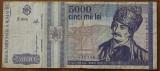 5000 lei 1993, Rom&acirc;nia