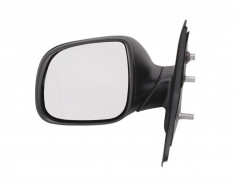 Oglinda exterioara Vw Transporter/Multivan, 10.20, Vw Transporter/Multivan, 10.20, partea Stanga, culoare sticla crom, sticla asferica, cu carcasa