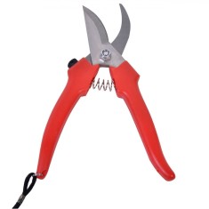 Foarfece Grădină, Model 18.5 cm, Culoare Roșu, Ureche Suspendare