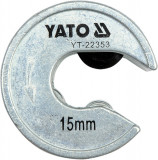 Dispozitiv de taiat tevi 15 mm YATO
