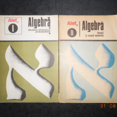 ALEF - ALGEBRA. MULTIMI, STATISTICA, PROBABILITATI, FUNCTII SI ECUATII NUMERICE