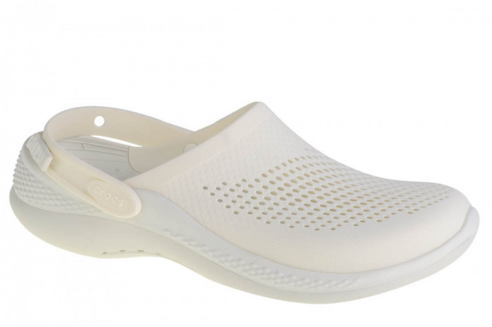 Papuci flip-flop Crocs Literide 360 Clog 206708-1CV alb