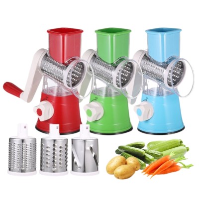 Masina de tocat legume QC44, 3 lame interschimbabile din inox foto