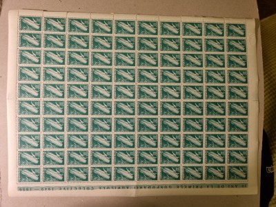 Romania MNH 1959 - 10 ani de la primele G.A.C. GAC - LP 473 X90 - vezi descriere foto