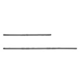 Set bandouri usi laterale VW Polo Hatchback 6N 10.1994-08.1999 cu 5 usi partea stanga, culoare negru, stg/dr 2 buc