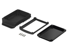 Carcasă desktop BOPLA BoVersa 120x216x55mm neagră IP66/IP68