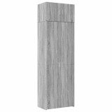 Cumpara ieftin Dulap de depozitare, sonoma gri, 70x42,5x225, lemn prelucrat