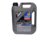 Synth 5L de ulei. TopTec 4600 5W30 ACEA C3 API SM / CF / pentru vehiculele care &icirc;ndeplinesc EURO IV sau vehiculele echipate cu filtru de particule die, Liqui Moly