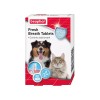 Beaphar Fresh Breath Tablete Caini si Pisici, 40 Bucati - Supliment Respiratie Proaspata, Clorofila, Neutralizare Miros