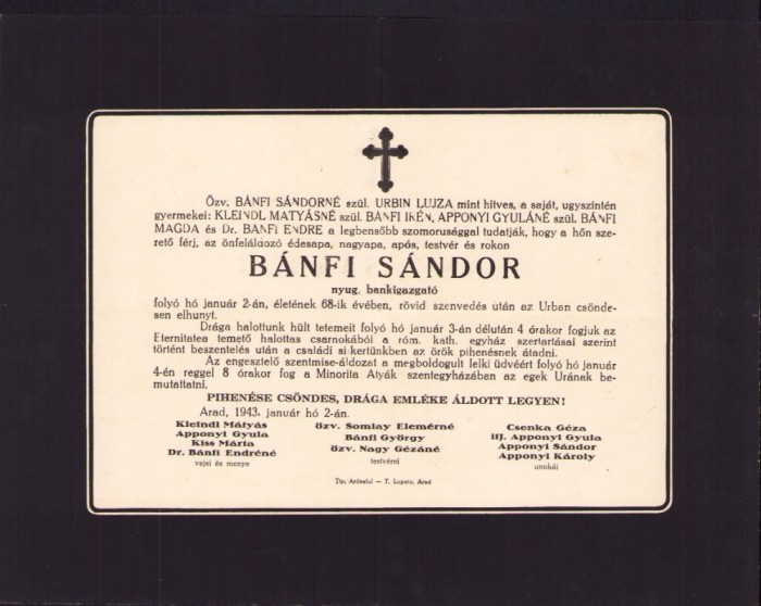 A1193 Ferpar Arad, 1943