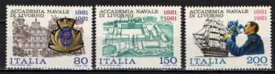 Italia, nave, corabii, 1981, MNH foto