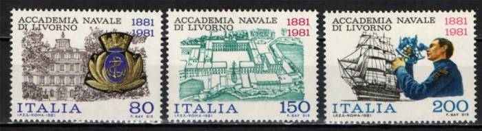 Italia, nave, corabii, 1981, MNH