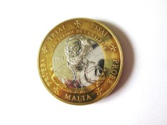 Malta 1 Euro 2003 Specimen moneda test/probă,diametrul=32,5 mm,greutate=20 grame
