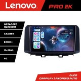 Navigatie Hyundai Kona Lenovo Kit-1058 8 core QLED 2K 12+256 360 Android Waze USB Navigatie Internet Youtube Radio CarStore Technology