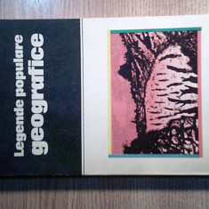 Legende populare geografice - editie de Nicoleta Coatu (Edit. Sport-Turism 1986)