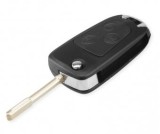Set 2 bucati - Carcasa cheie transformare briceag Topautochei&amp;#174; compatibila cu Ford Focus Mondeo Fiesta KA, lamela tip cui