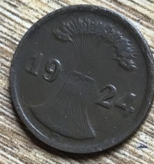 MNDSTR22 Germania 2 pfennig 1924