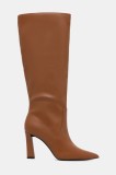 Aldo cizme NATHALEE culoarea maro, cu toc drept, 14148013