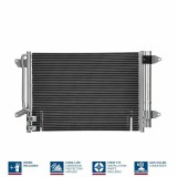 Condensator climatizare VW Beetle, Jetta IV Motor 1.2 TSI, 1.2 TSI 16V, 1.4 TSI, 1.4 TSI Hybrid, 1.6, 1.6 TDI, 1.8 TSI, 2.0, 2.0 TDI, 2.0 Tfsi, 2.0