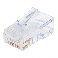 Set de conectori modulari ecranati , Gembird , LAN RJ45 (8P8C) 30U&amp;#039;&amp;#039; , 50 bucati foto