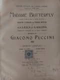 PARTITURA Giacomo Puccini- Madame Butterfly