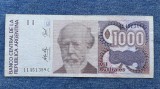 1000 Australes 1990 Argentina / seria 11451389