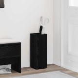 vidaXL Suport pentru umbrele Stejar Negru 20 x 20 x 55,5 cm 899440