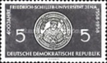 GERMANIA DDR 1958 SERIE NESTAMPILATA. 2 VALORI foto
