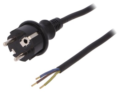 Cablu Electric SCHUKO 3x1mm&amp;sup2; 4m foto